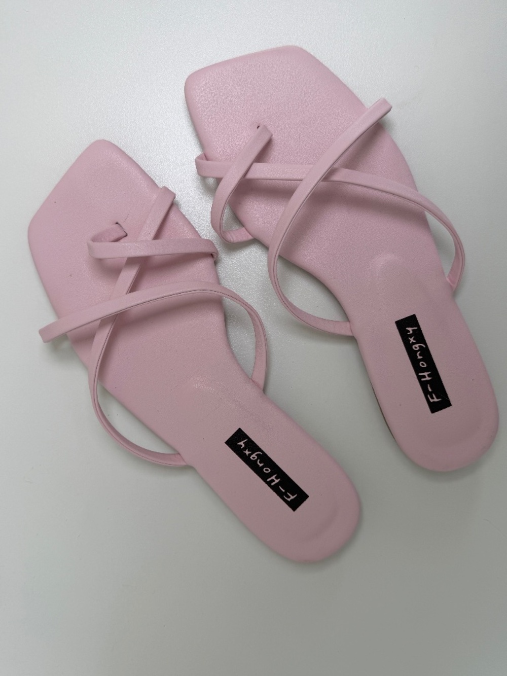 Pink Sandals Women's EU 39 US 8 Slip On Sandals